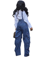 Loose Jeans Overalls