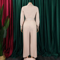 Luxury Pleated Jumpsuits